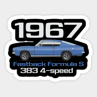 1967 Barracuda Sticker